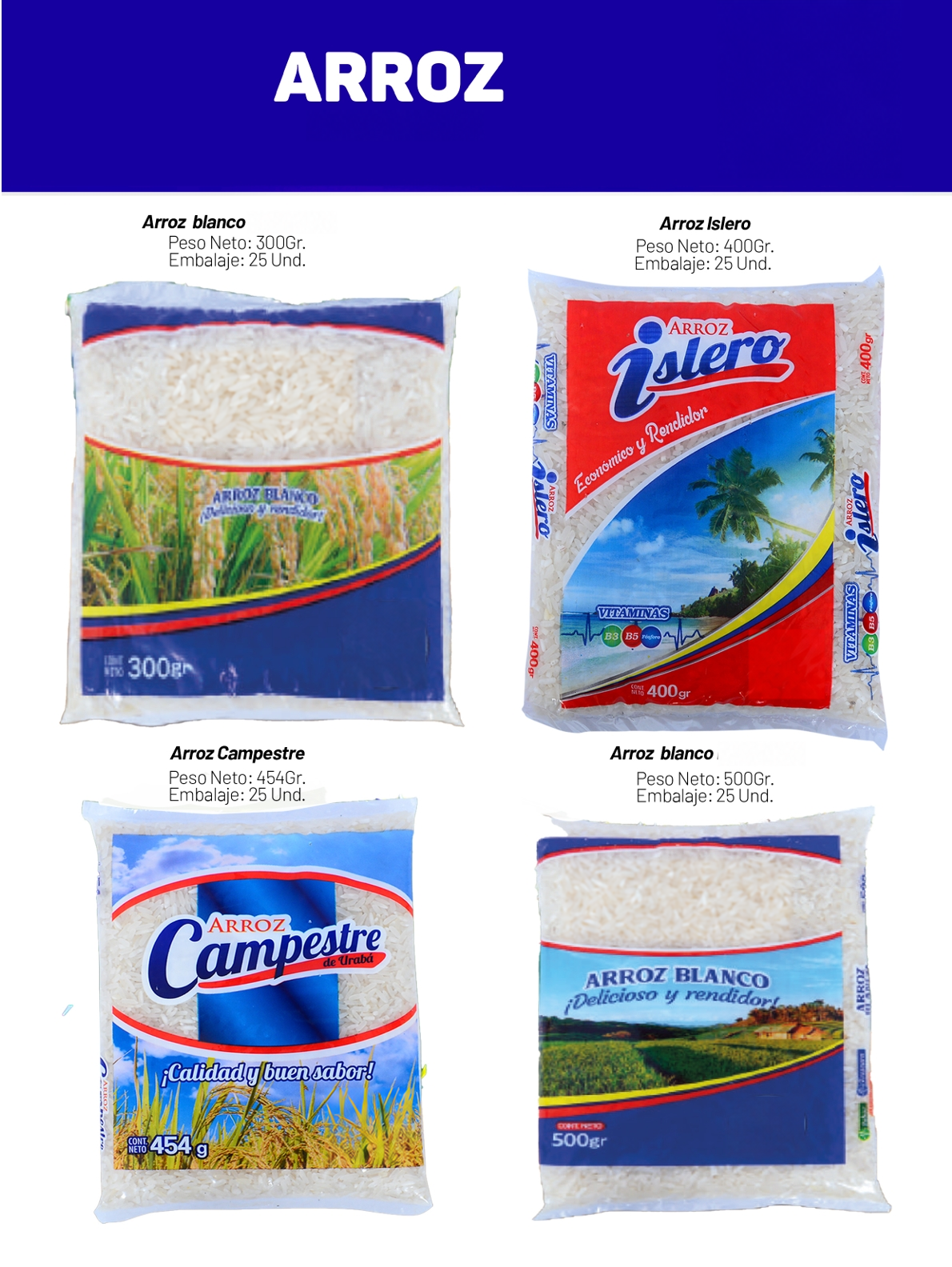Arroces multimarcas