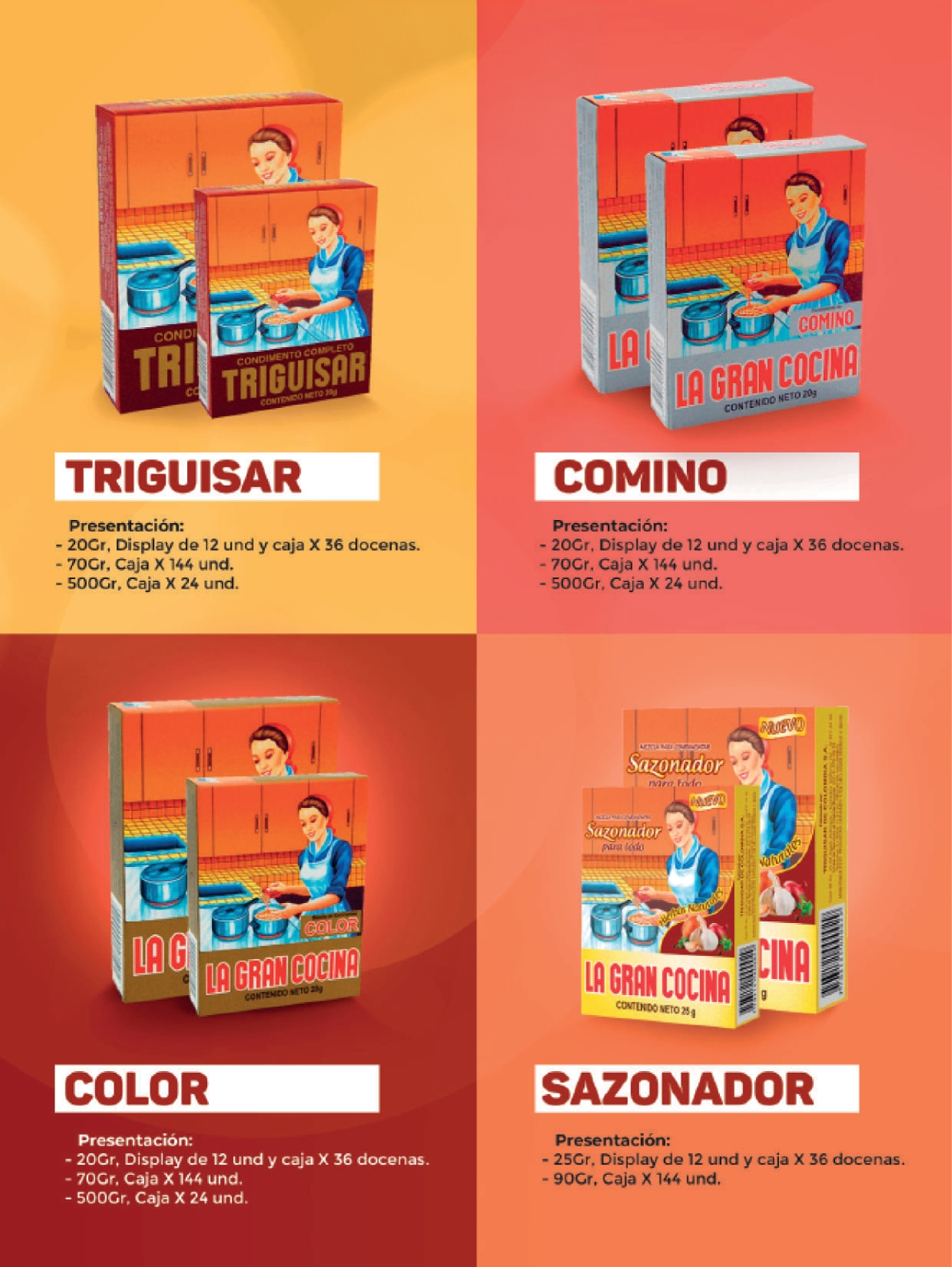 Condimentos La Gran Cocina