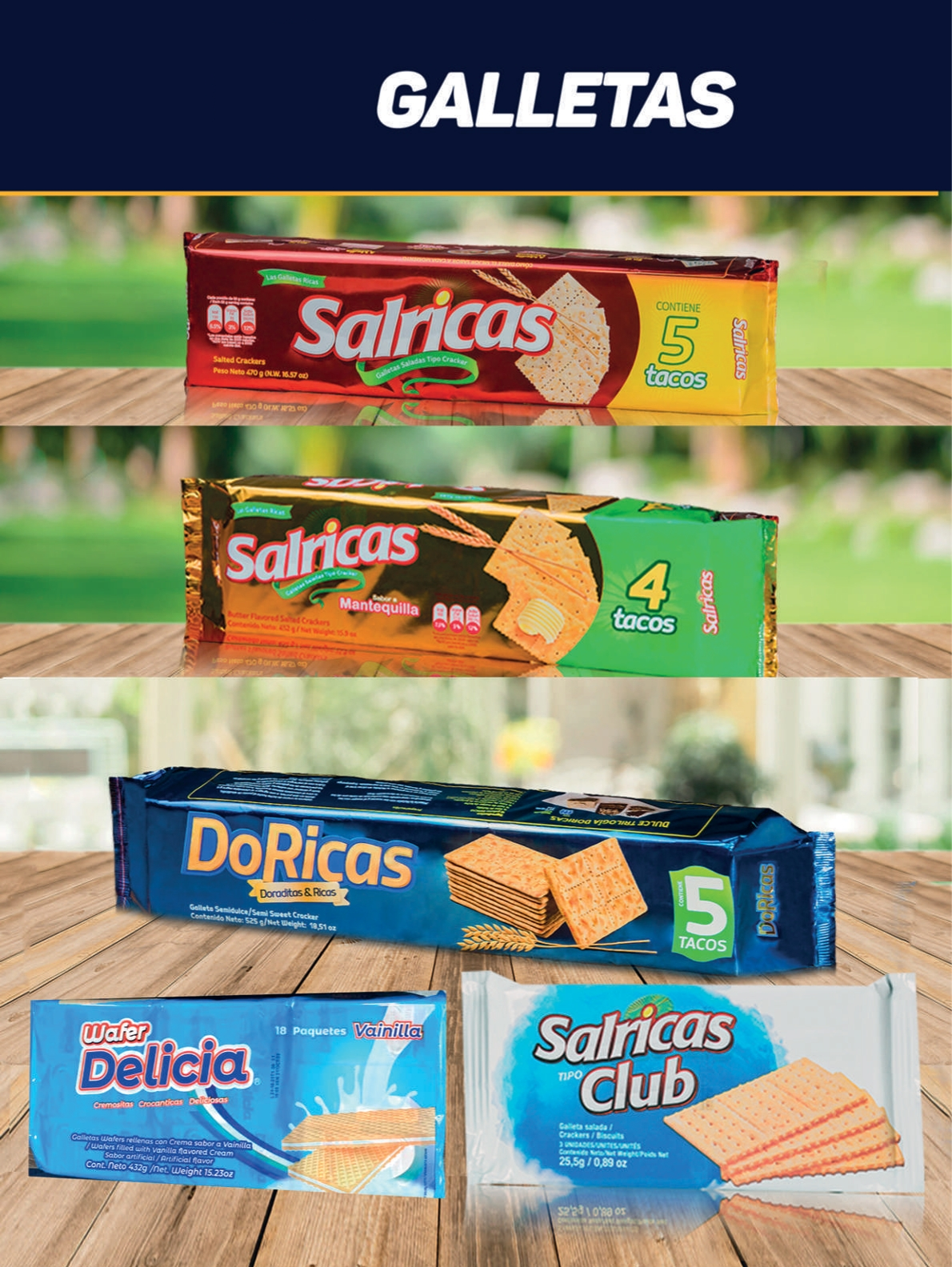 Galletas multimarcas