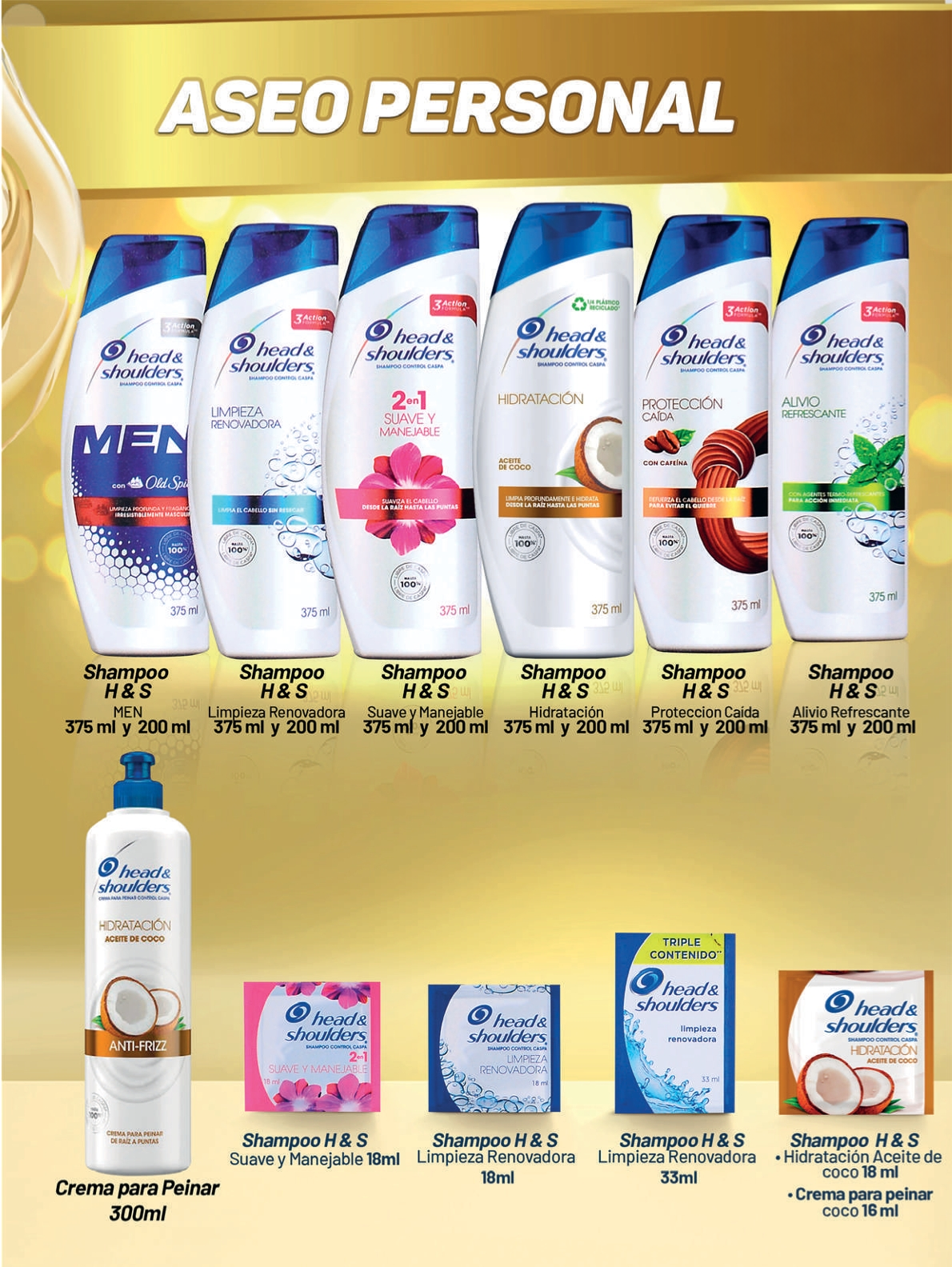 Cuidado capilar Head & Shoulders