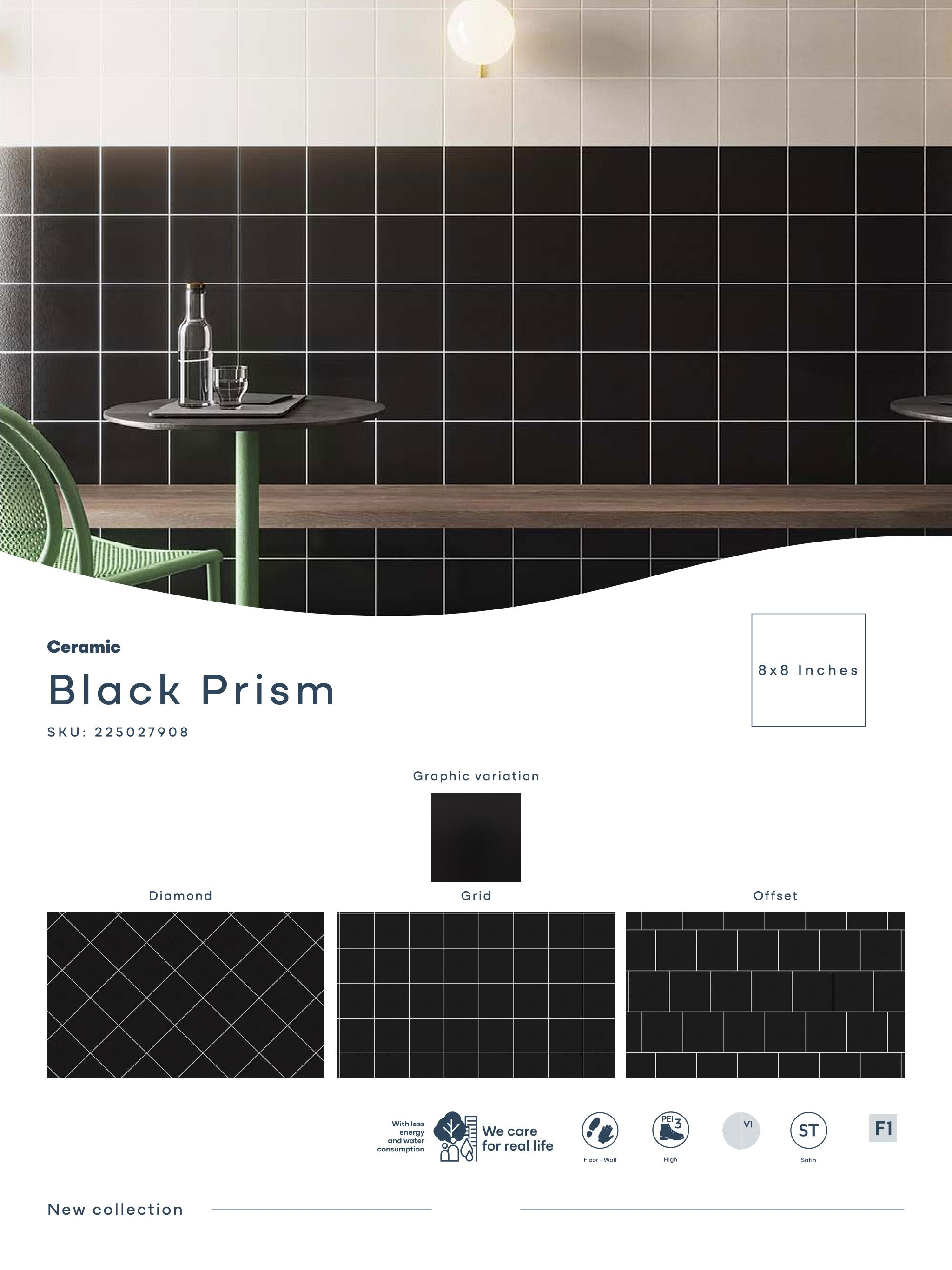Prism, acabado Black Prism