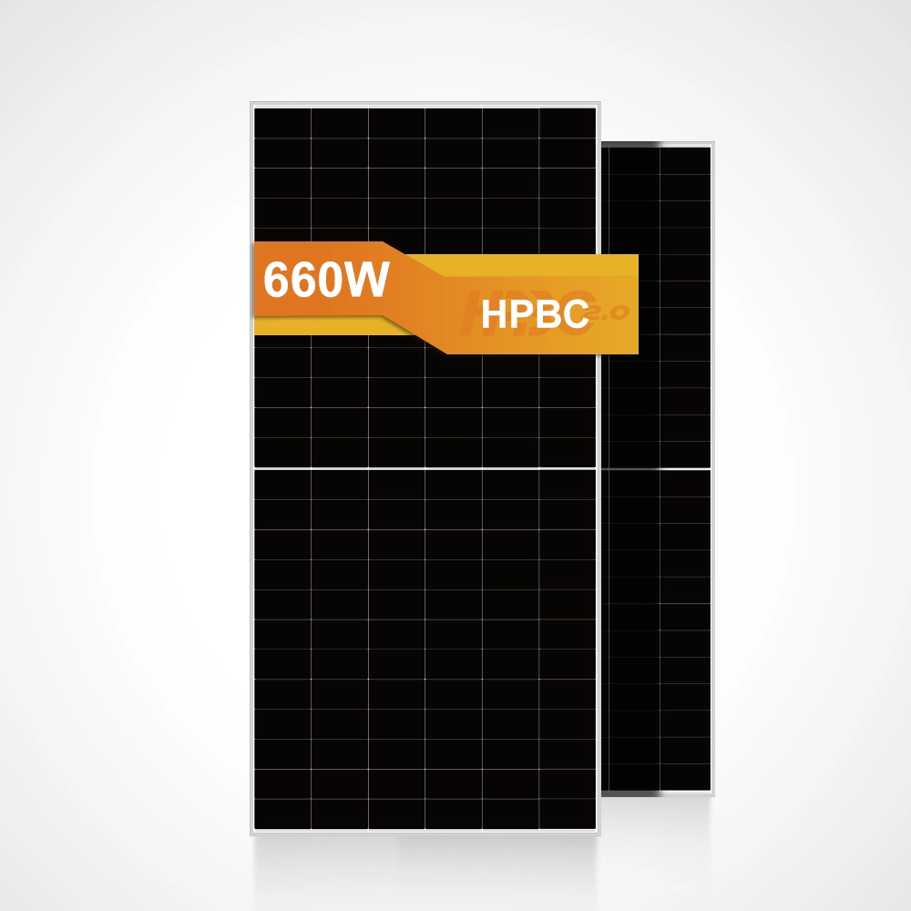 Panel solar bifacial de 660 W