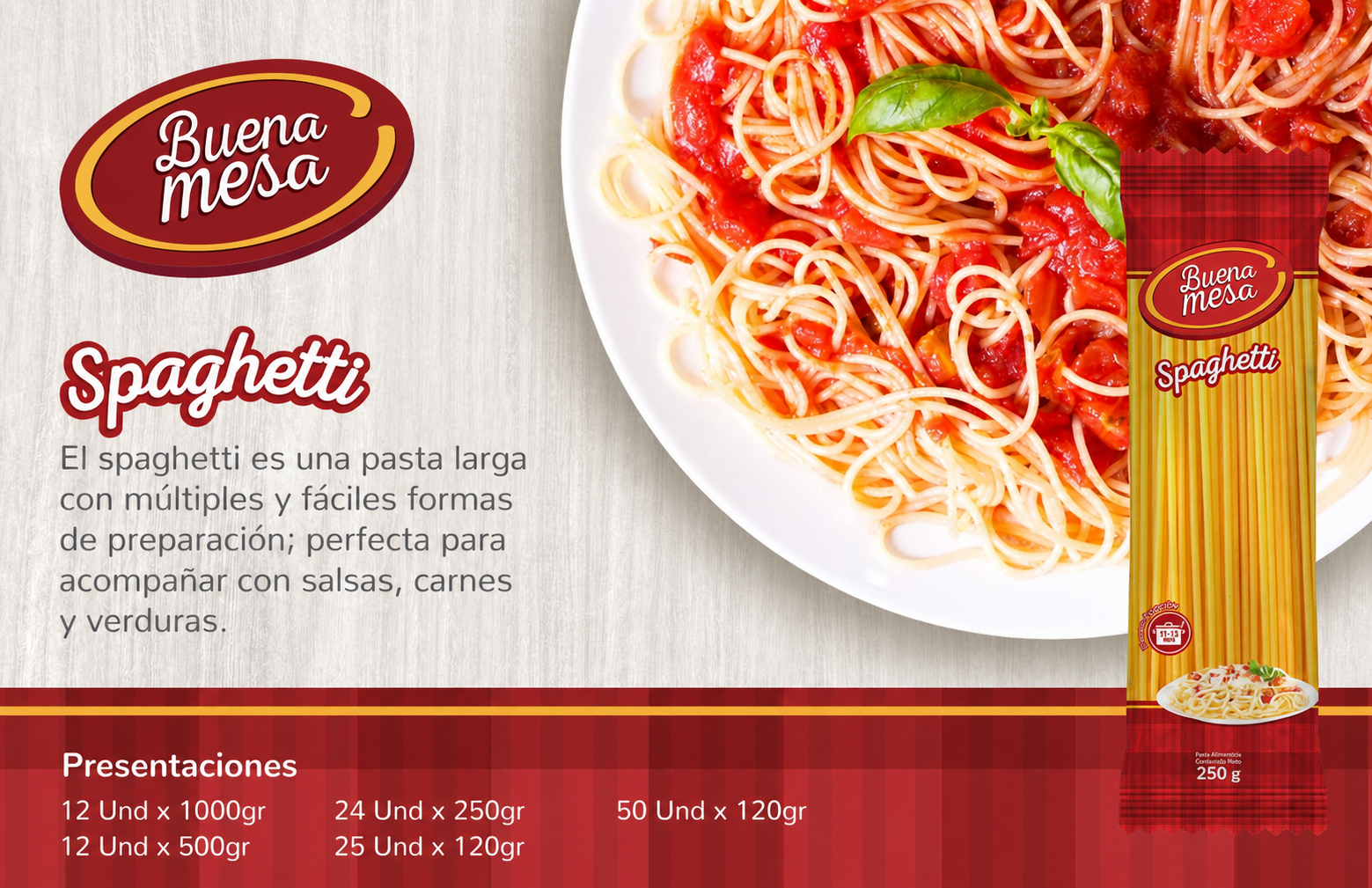 Pasta Buena Mesa Spaghetti
